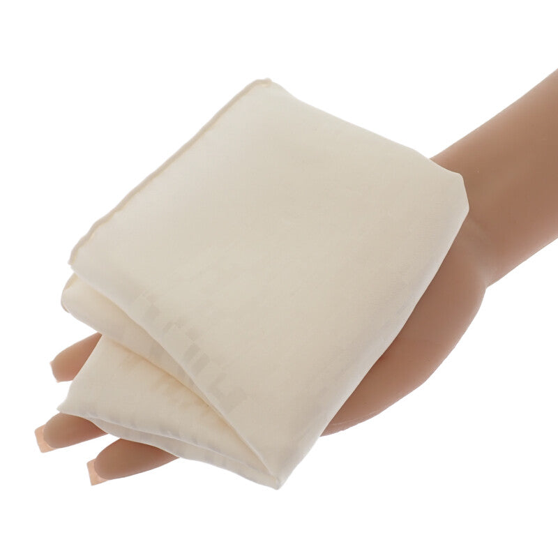 エルメス HERMES ポケットチーフ グランH H050575T 31 スカーフ シルク ホワイト メンズ【中古】【Aランク】