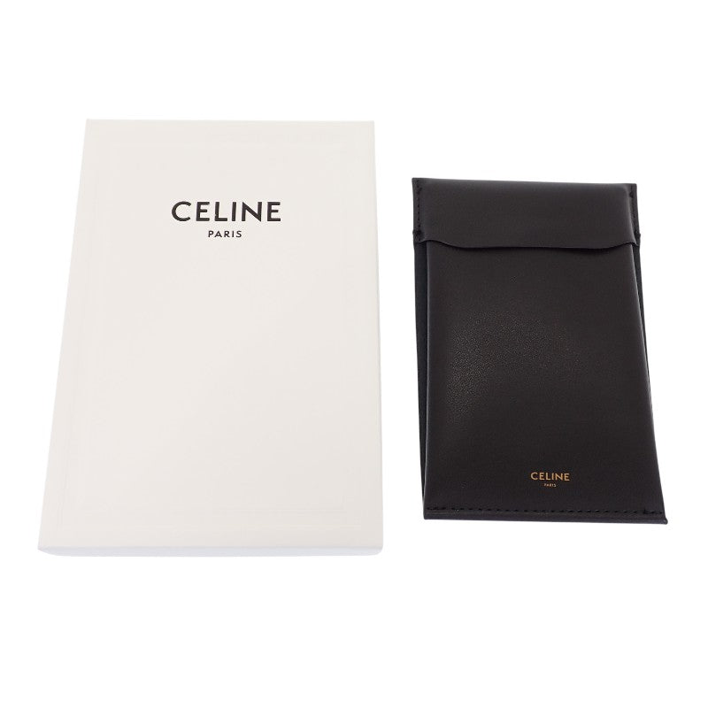 CELINE 賽琳 Triomphe 凱旋門 Nightfall 461HN6BZI.35OR 項鍊 金屬 萊茵石 金色 女款【中古】【AB級】
