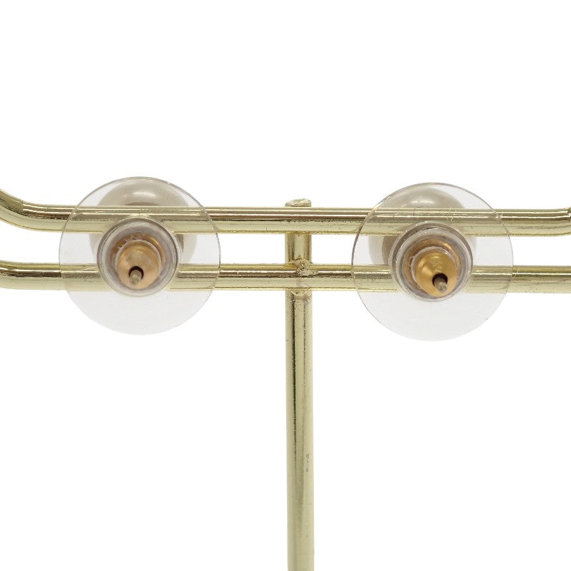 シャネル CHANEL CC ココマーク パール ピアス メタル フェイクパール ゴールド レディース【中古】【ABランク】