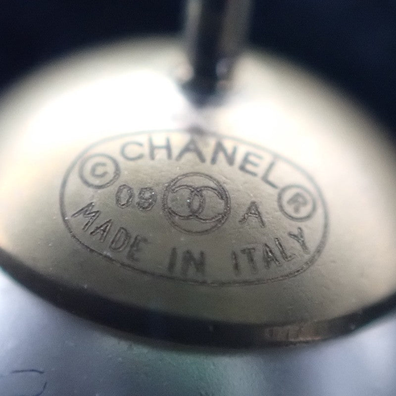 シャネル CHANEL CC ココマーク パール ピアス メタル フェイクパール ゴールド レディース【中古】【ABランク】