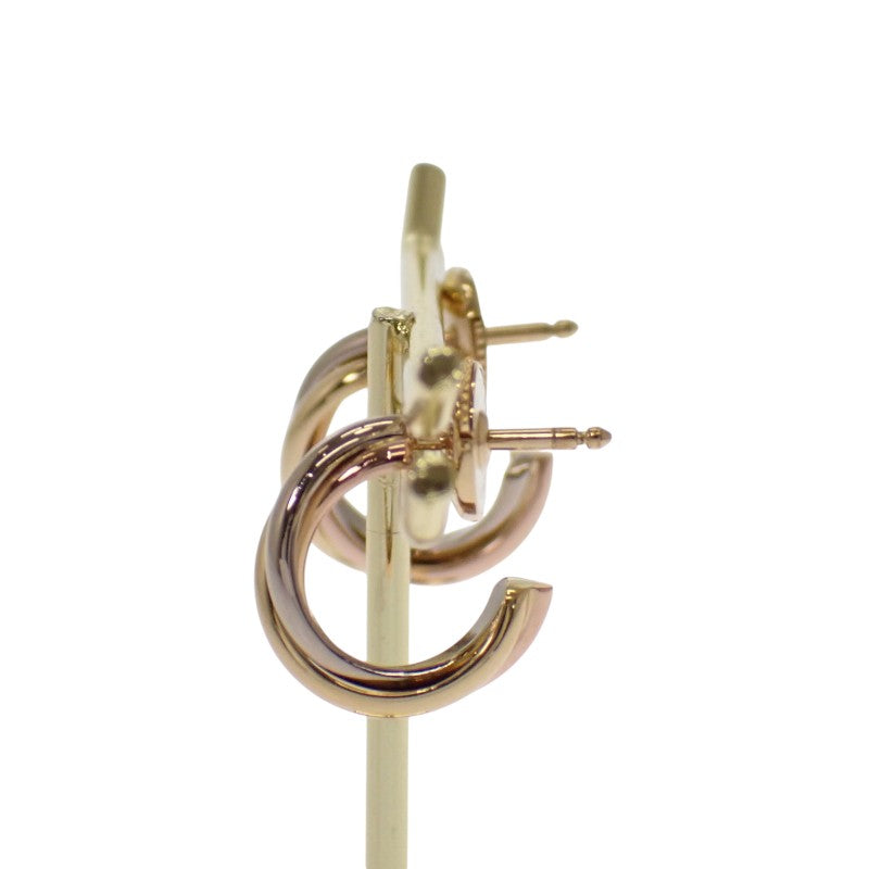 カルティエ CARTIER トリニティ イヤリング 旧型 B8017100 ピアス K18イエローゴールド K18ピンクゴールド K18ホワイトゴールド レディース【中古】【Aランク】