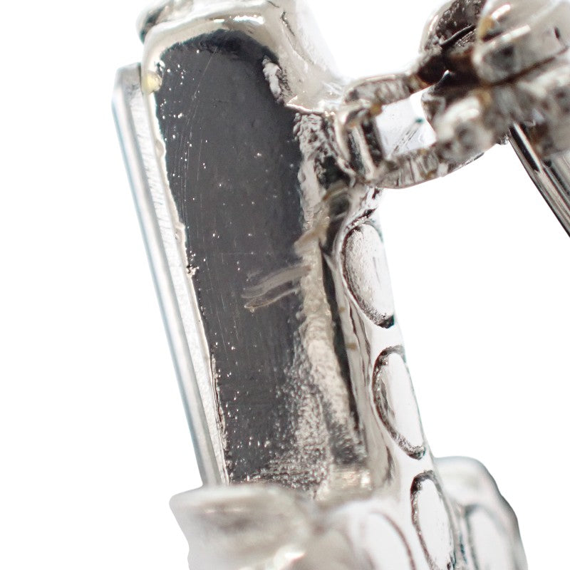 シャネル CHANEL スノー スター ブローチ メタル シルバー レディース【中古】【ABランク】