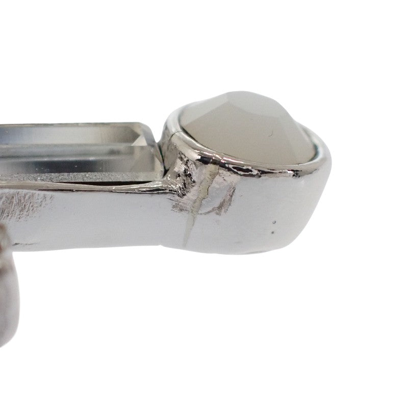 シャネル CHANEL スノー スター ブローチ メタル シルバー レディース【中古】【ABランク】