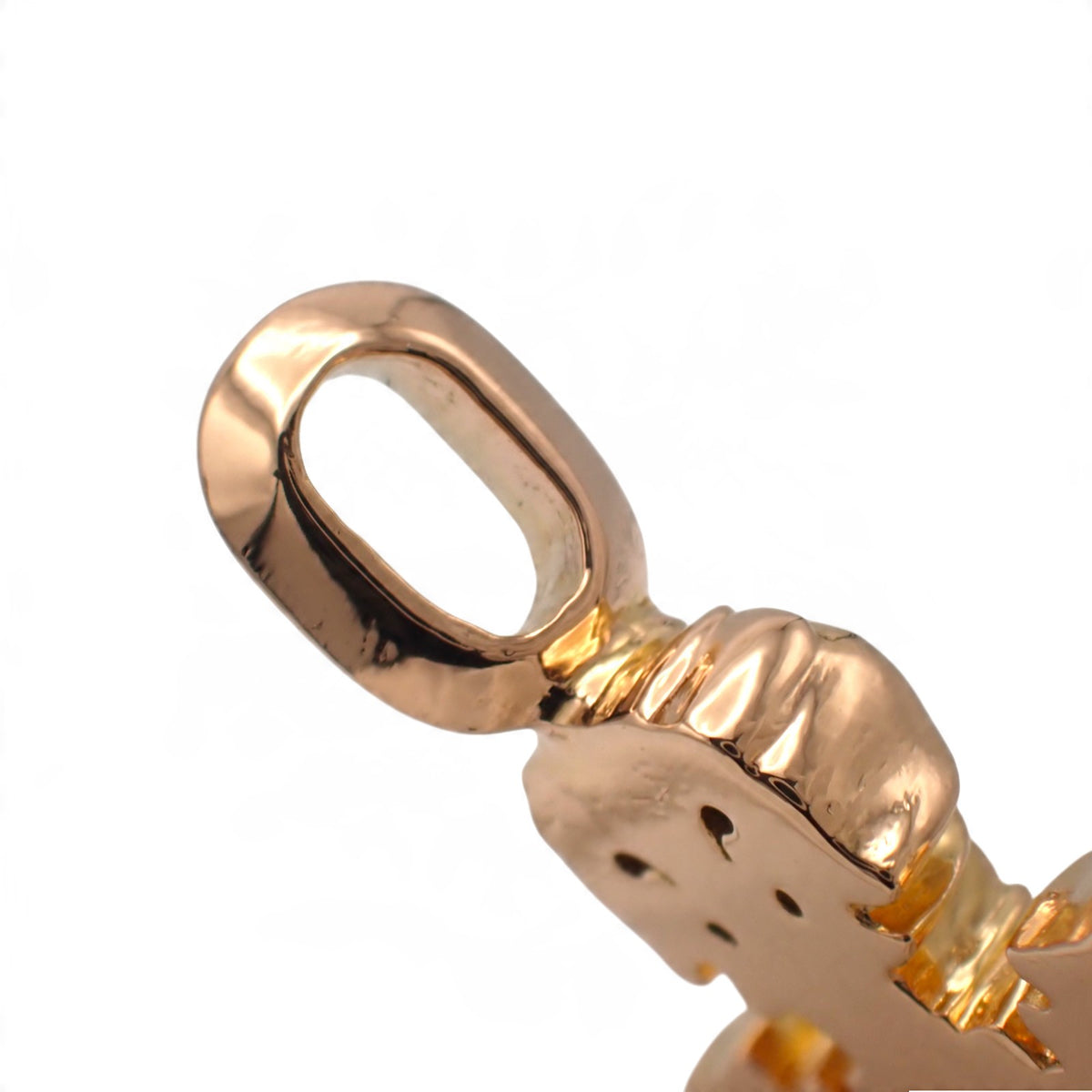 クロムハーツ CHROME HEARTS タイニー フィリグリークロス チャーム K22ゴールド メンズ【中古】【ABランク】