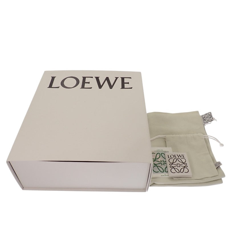 ロエベ LOEWE フラメンコパース A411FCRX75 ショルダーバッグ ラムスキン ボルドー ダークバーガンディ ゴールド金具 レディース【中古】【ABランク】