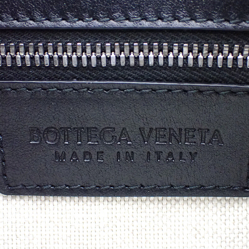 Bottega Veneta 葆蝶家 編織相機包 755925V2HL18803 單肩包 小牛皮 黑色 銀色五金 男士女士【二手】【A級】