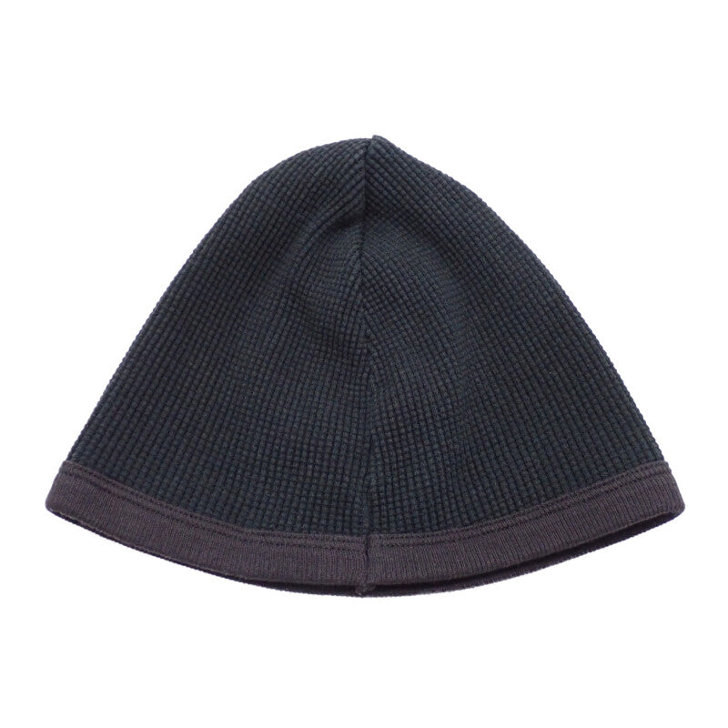 クロムハーツ CHROME HEARTS 90s サーマル ビーニー ニットキャップ コットン ブラック メンズ ユニセックス【中古】【ABランク】