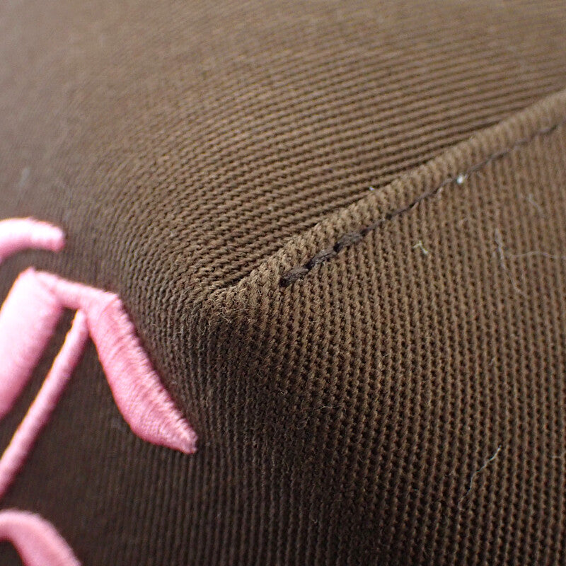 クロムハーツ CHROME HEARTS ベースボールキャップ 5 PANEL CAP キャップ コットン ポリエステル シルバー925 ブラウン メンズ【中古】【Aランク】