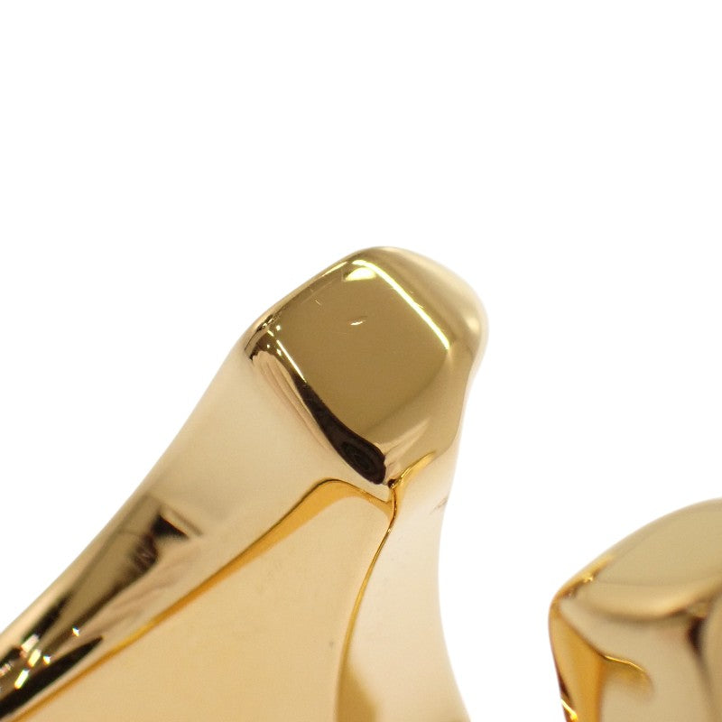 HERMES Joquet Large Model Ring #13 GP Gold Craie Ladies