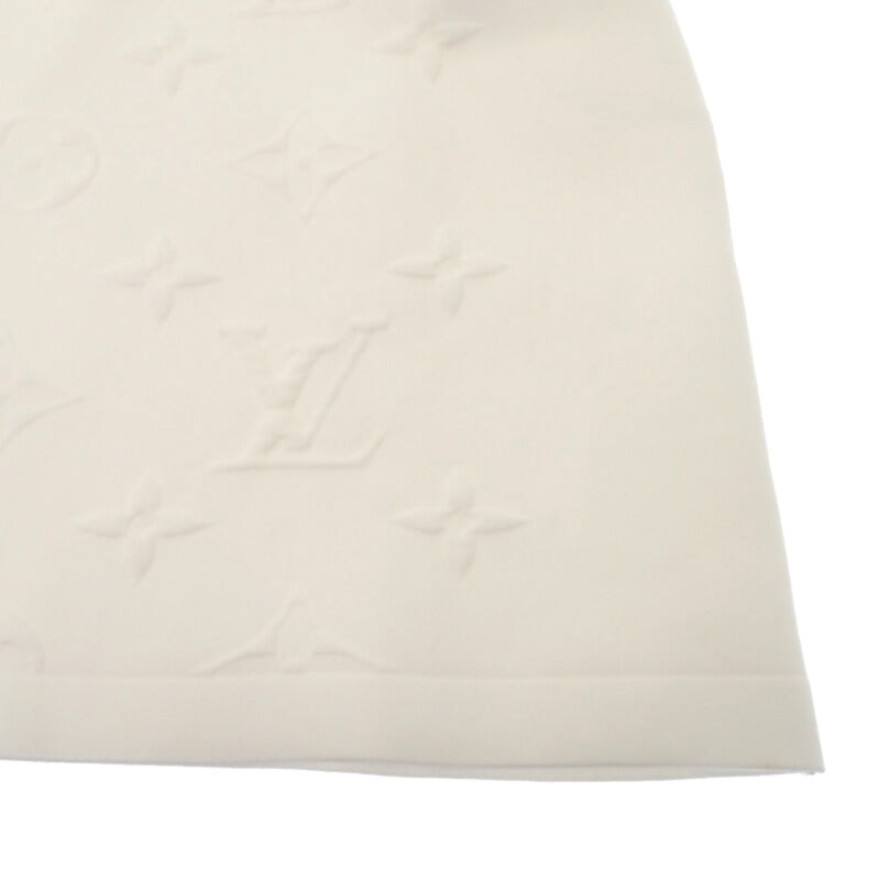 路易威登 LOUIS VUITTON 3D Monogram T恤 XL Monogram 短袖T恤 棉 尼龍 白色 女款【二手】【A級】