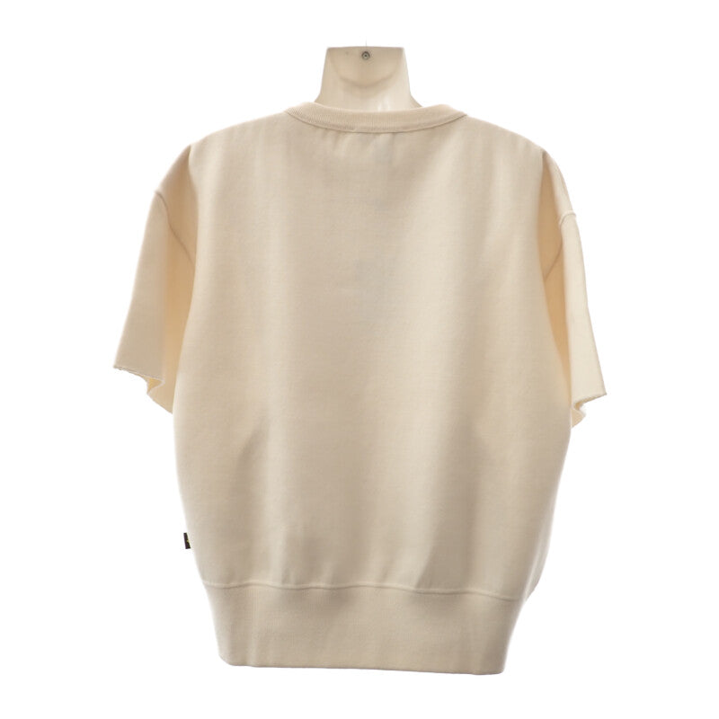 ルイヴィトン LOUIS VUITTON エンボスシグネチャーセーター S ニット ウール カシミヤ ナイロン ホワイト レディース メンズ ユニセックス【中古】【Aランク】