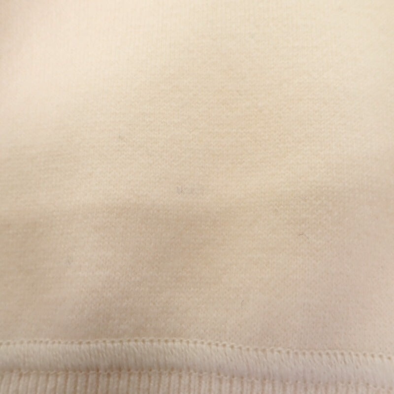 ルイヴィトン LOUIS VUITTON エンボスシグネチャーセーター S ニット ウール カシミヤ ナイロン ホワイト レディース メンズ ユニセックス【中古】【Aランク】