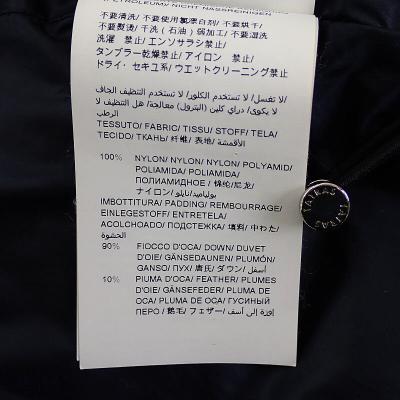 塔特拉斯 TATRAS DRENA LTA9SE4690 羽絨外套 尼龍 海軍藍 01 女款 男款【中古】【AB級】