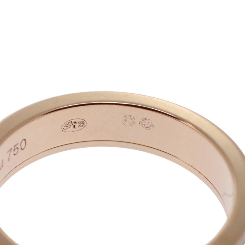 Boucheron 寶詩龍 Quatre White 半圈戒指 6號 46 JAL00238 18K玫瑰金 陶瓷 金色 白色 女士【二手】【A級品】