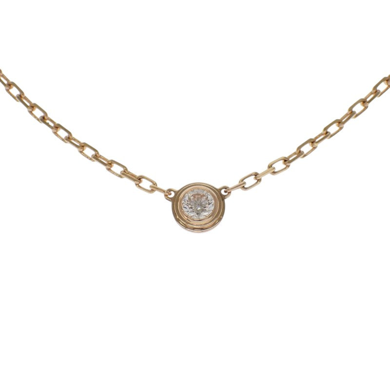 カルティエ CARTIER ダムールスモールモデル B7215700 ネックレス K18ピンクゴールド ダイヤモンド レディース【中古】【Aランク】