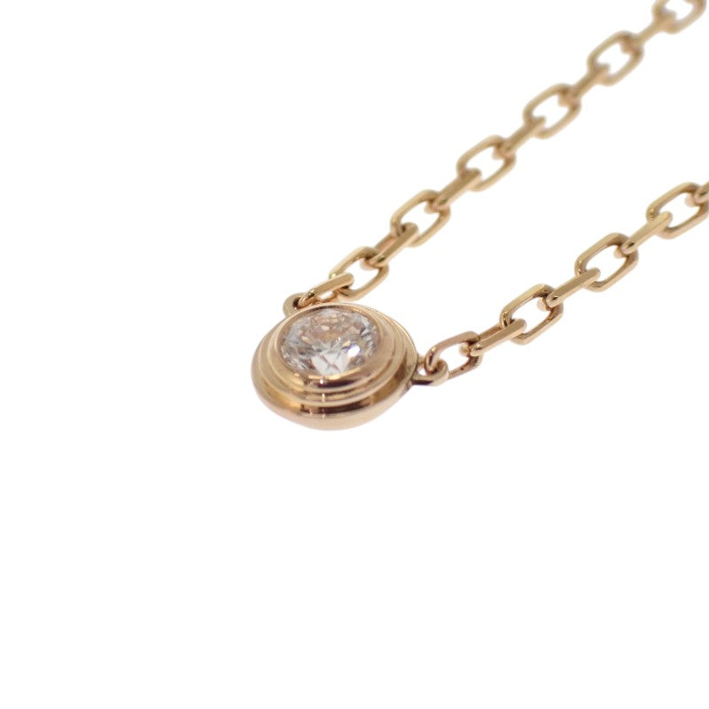 カルティエ CARTIER ダムールスモールモデル B7215700 ネックレス K18ピンクゴールド ダイヤモンド レディース【中古】【Aランク】