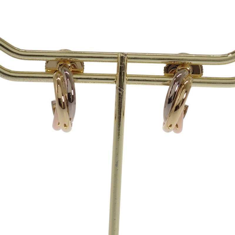 カルティエ CARTIER トリニティ B8301540 ピアス K18イエローゴールド K18ピンクゴールド K18ホワイトゴールド レディース【中古】【Aランク】