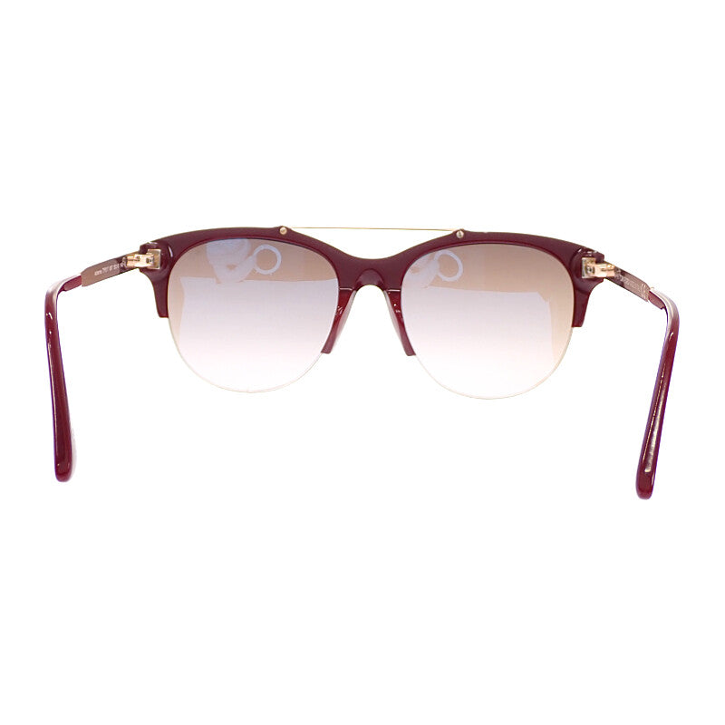 トム フォード TOM FORD Adrenne アイウェア TF517 サングラス メタル ゴールド バーガンディ 55□19 140 レディース【中古】【Aランク】