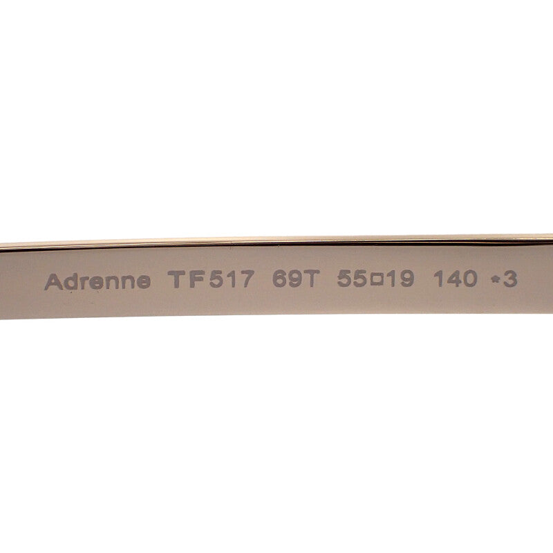 TOM FORD 湯姆福特 Adrenne 眼鏡 TF517 太陽眼鏡 金屬 酒紅 勃根地 55□19 140 女款【二手】【A級品】