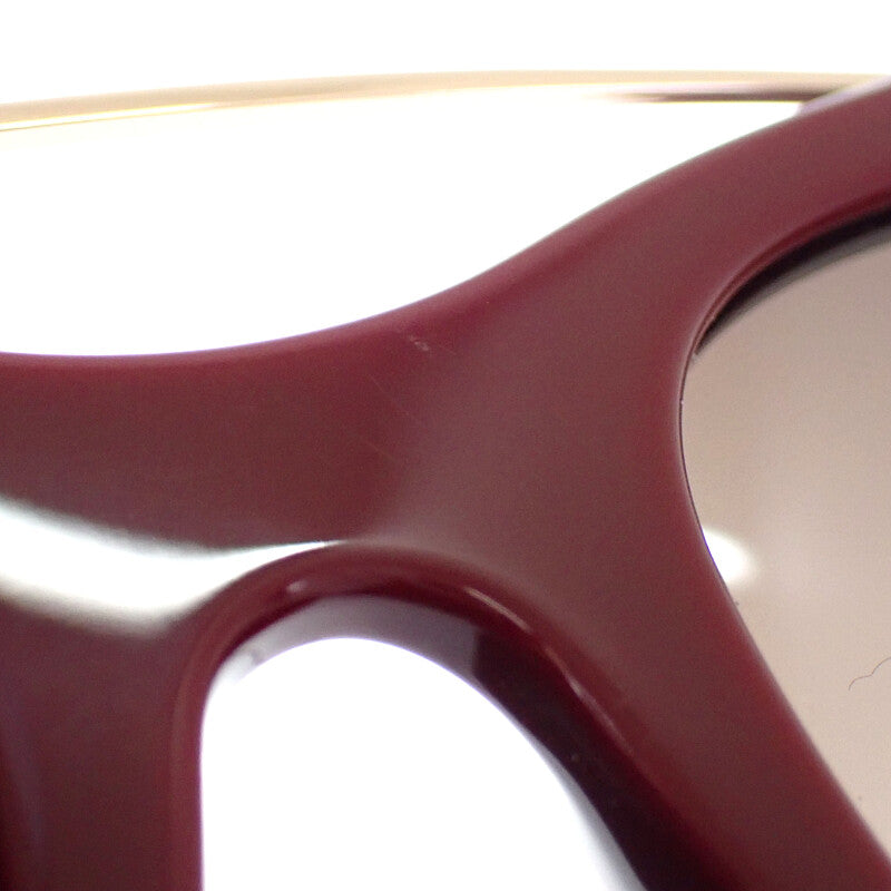 トム フォード TOM FORD Adrenne アイウェア TF517 サングラス メタル ゴールド バーガンディ 55□19 140 レディース【中古】【Aランク】