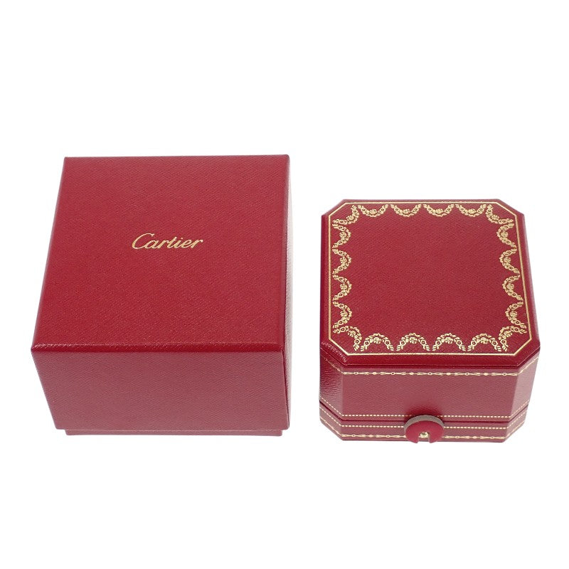 卡地亞 CARTIER Diamants Légers 愛心款 7號 B4087947 戒指 K18白金 鑽石 女款【中古】【A級】
