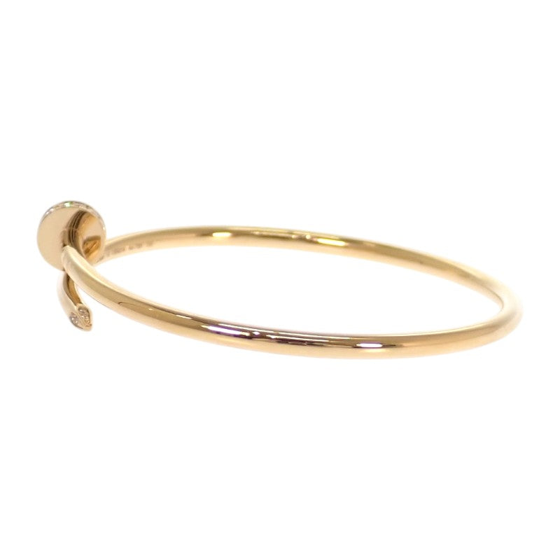 カルティエ CARTIER ジュストアンクル SM スモールモデル B6066116 ブレスレット K18イエローゴールド ゴールド ダイヤモンド レディース【中古】【Aランク】