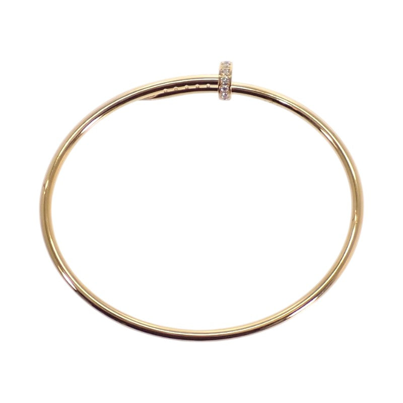 カルティエ CARTIER ジュストアンクル SM スモールモデル B6066116 ブレスレット K18イエローゴールド ゴールド ダイヤモンド レディース【中古】【Aランク】