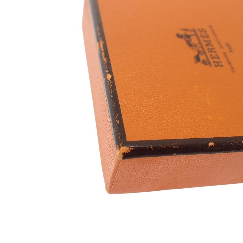 エルメス HERMES ア・シュヴァル A Cheval スカーフリング メタル ブラック ゴールド金具 レディース【中古】【Aランク】