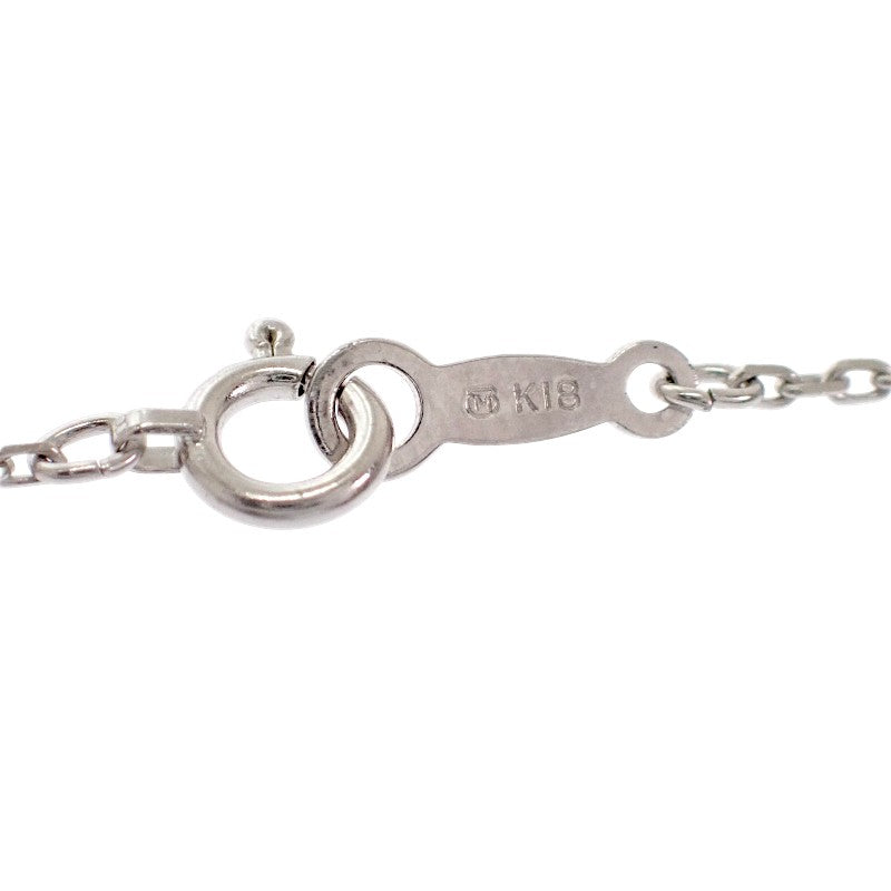 ミキモト MIKIMOTO アコヤパール ペンダント ネックレス K18ホワイトゴールド アコヤ真珠 ダイヤモンド レディース【中古】【Aランク】