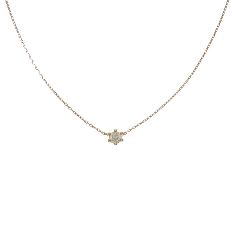 アーカー AHKAH エンブレイスダイヤモンド AB1454010100 ネックレス K18イエローゴールド ダイヤモンド レディース【中古】【Aランク】