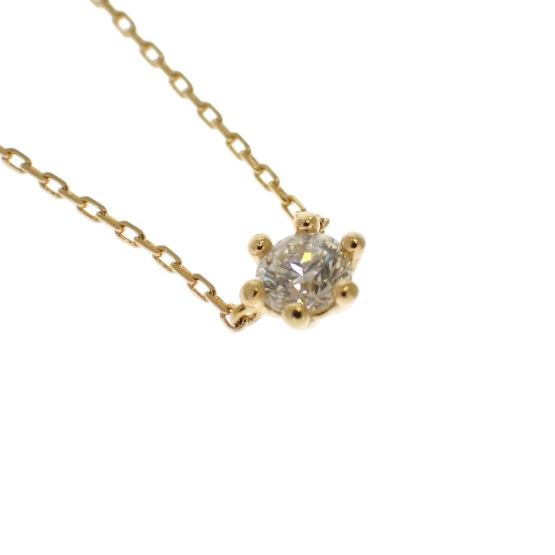 アーカー AHKAH エンブレイスダイヤモンド AB1454010100 ネックレス K18イエローゴールド ゴールド ダイヤモンド レディース【中古】【Aランク】