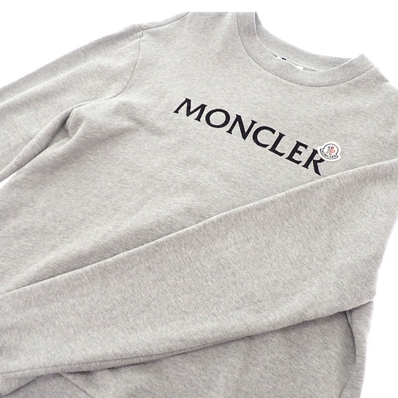 【並行輸入品】モンクレール MONCLER シャツ トレーナー XXL G20918G00023_809KR スウェット コットン グレー メンズ【中古】【Aランク】