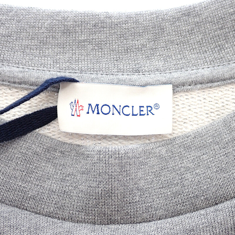 【並行輸入品】モンクレール MONCLER シャツ トレーナー XXL G20918G00023_809KR スウェット コットン グレー メンズ【中古】【Aランク】