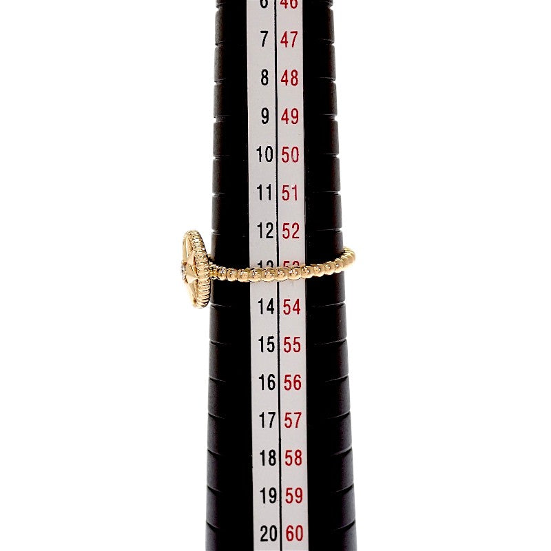 ディオール Dior ローズ デ ヴァン 13号 JRDV95191_0053 リング K18イエローゴールド マザーオブパール ゴールド ダイヤモンド #53 レディース【中古】【Aランク】