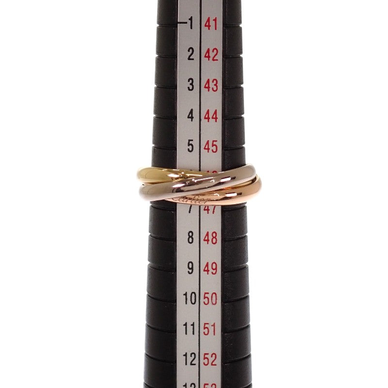 カルティエ CARTIER トリニティ スモール 6.5号 B4235146 リング K18イエローゴールド K18ピンクゴールド K18ホワイトゴールド ゴールド #46 レディース【中古】【Aランク】