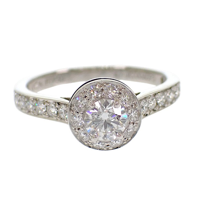 ヴァンクリーフ&アーペル Van Cleef & Arpels イコーヌ ソリティア 7号 VCARG33147 リング Pt950プラチナ ダイヤモンド #47 レディース【中古】【Aランク】