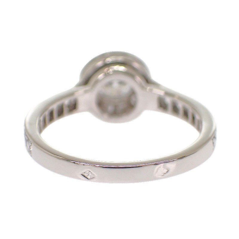 ヴァンクリーフ&アーペル Van Cleef & Arpels イコーヌ ソリティア 7号 VCARG33147 リング Pt950プラチナ ダイヤモンド #47 レディース【中古】【Aランク】