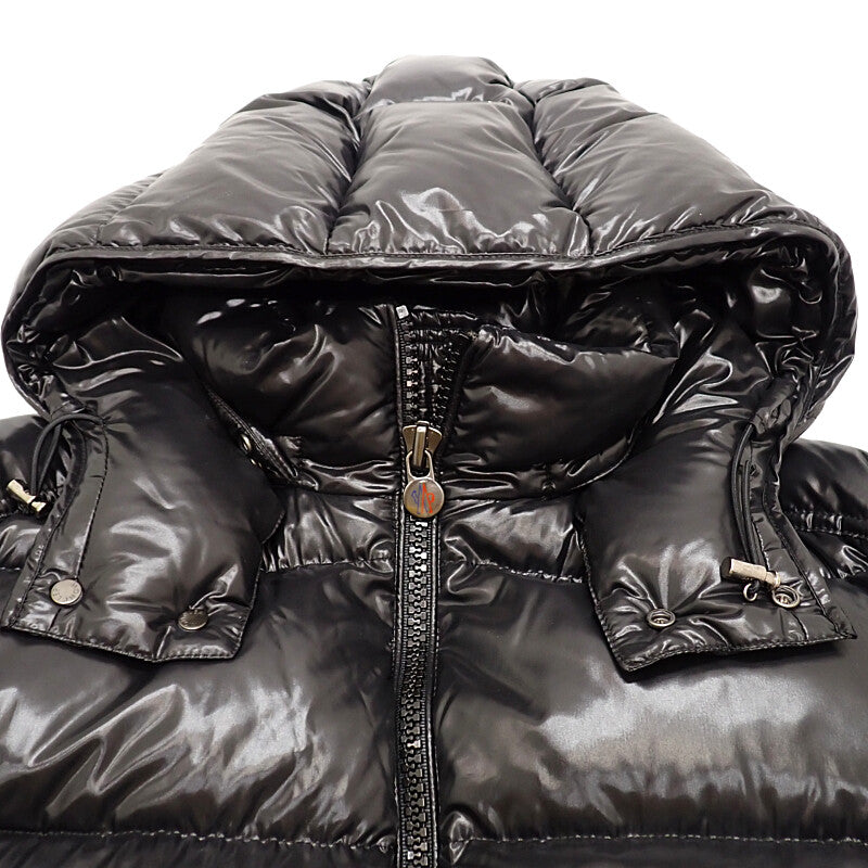 モンクレール MONCLER MAYA 4 B20914036605_68950 ダウンジャケット ナイロン ブラック メンズ【中古】【ABランク】