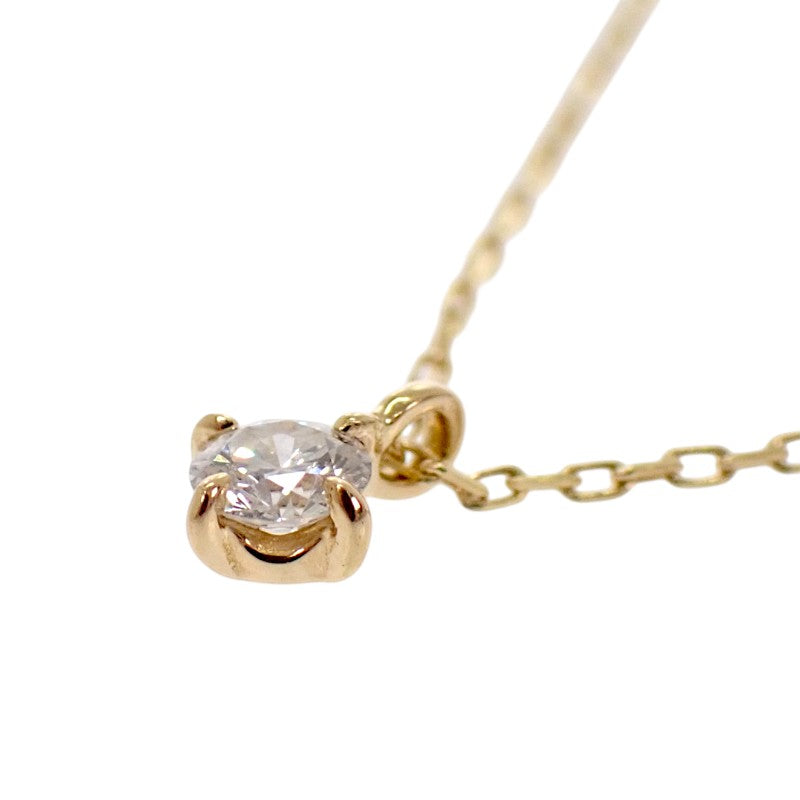 ete ブライト ダイヤ 260839 ネックレス K18イエローゴールド ダイヤモンド レディース【中古】【Aランク】