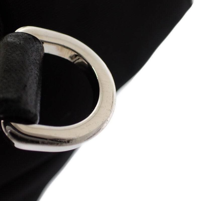 プラダ PRADA キルティング 1BZ052_2BYV_F0002 ボディバッグ ナイロン ブラック シルバー金具 メンズ レディース【中古】【Aランク】