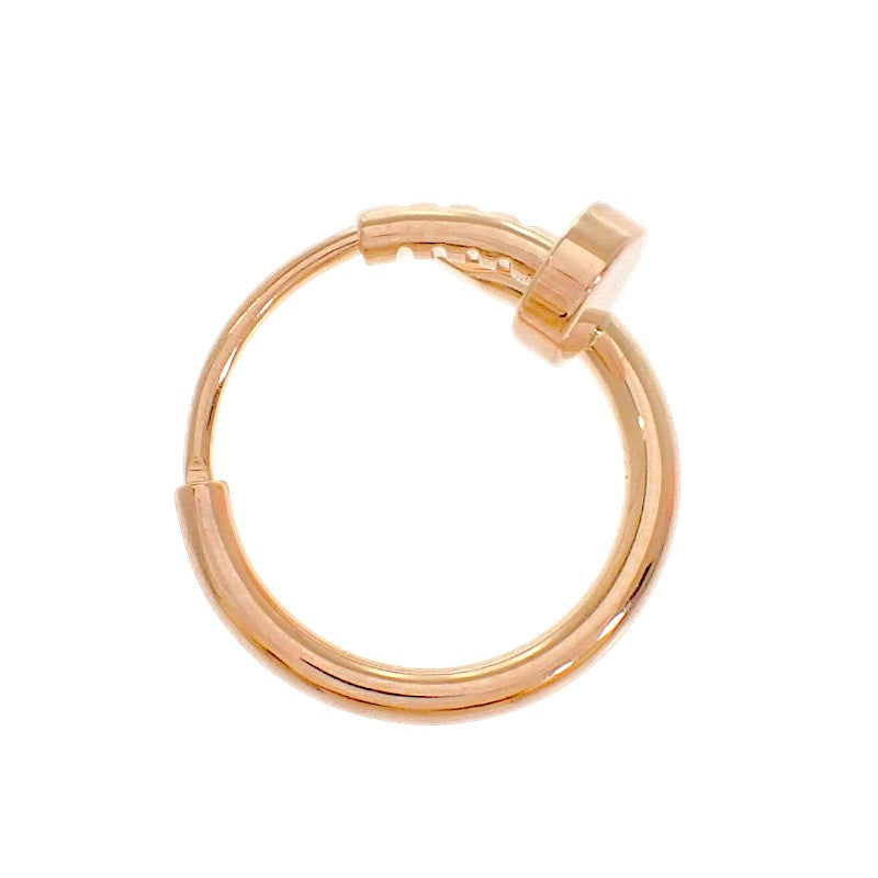 カルティエ CARTIER ジュスト アン クル シングル ミニモデル B8301491 ピアス K18ピンクゴールド レディース メンズ【中古】【Aランク】