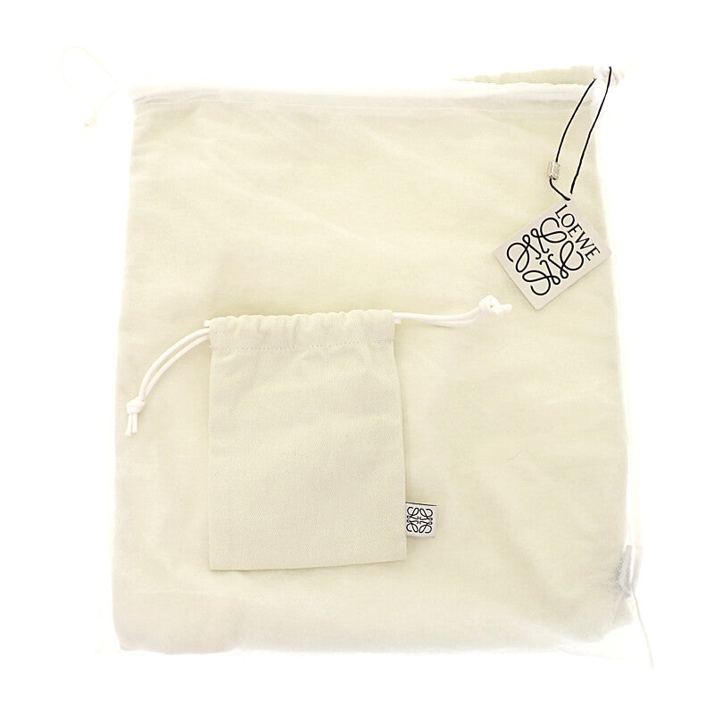 ロエベ LOEWE フラメンコパースミニ A914CBPX03_1100 ショルダーバッグ ラムスキン ブラック ゴールド金具 レディース【中古】【Aランク】