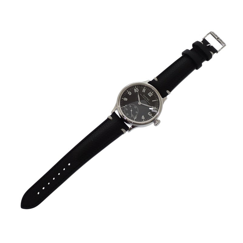 EBERHARD エベラール トラベルセトロ ヴィトレ 21120.18 CP 腕時計 ステンレススチール 手巻き ブラック文字盤 メンズ【中古】【Aランク】