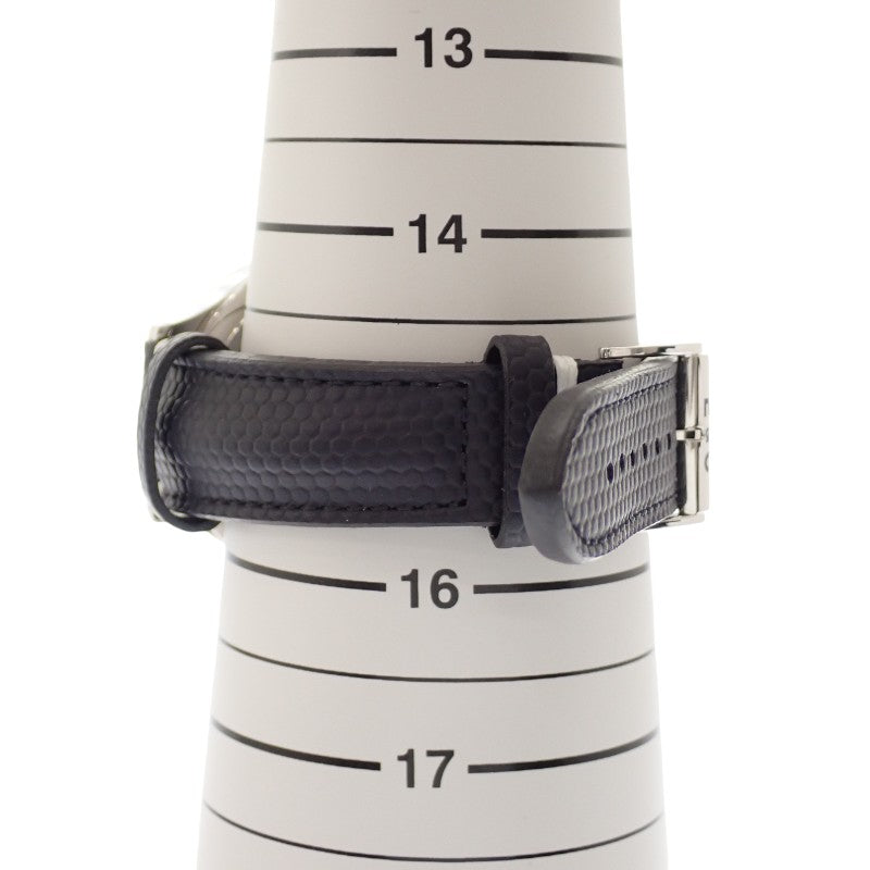 EBERHARD エベラール トラベルセトロ ヴィトレ 21120.18 CP 腕時計 ステンレススチール 手巻き ブラック文字盤 メンズ【中古】【Aランク】