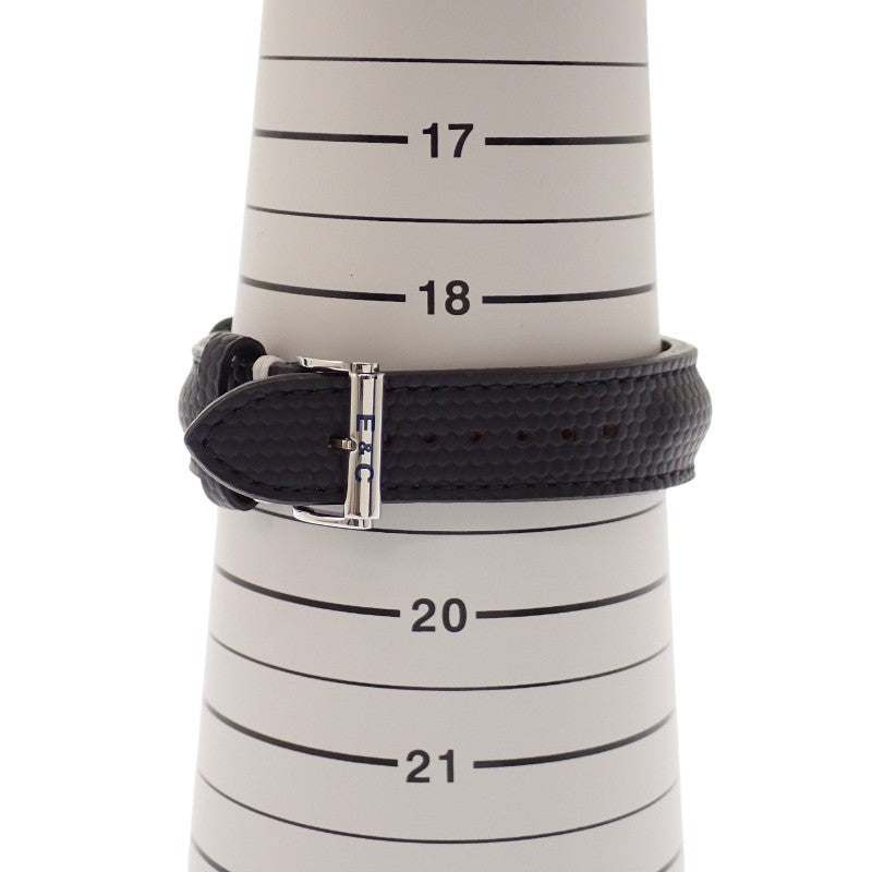 EBERHARD エベラール トラベルセトロ ヴィトレ 21120.18 CP 腕時計 ステンレススチール 手巻き ブラック文字盤 メンズ【中古】【Aランク】