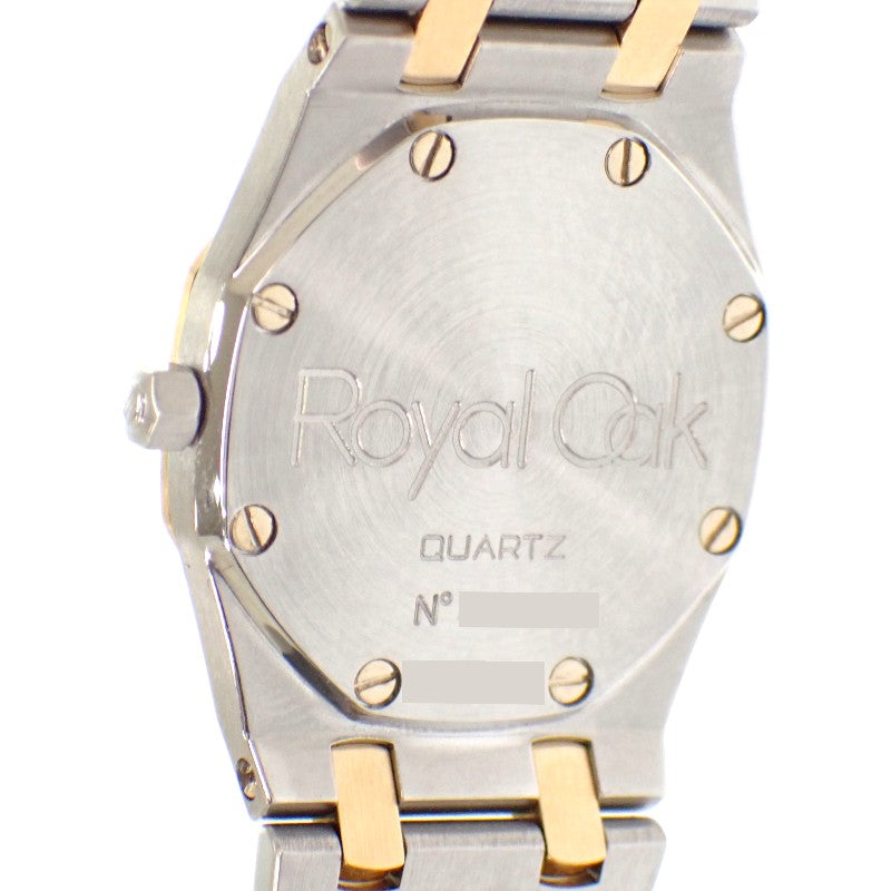 オーデマ・ピゲ AUDEMARS PIGUET レディ ロイヤルオーク 新ロゴ E番 66339SA.OO.0722SA.02 腕時計 ステンレススチール K18イエローゴールド ダイヤモンド ゴールド クオーツ グレー文字盤 レディース【中古】【ABランク】