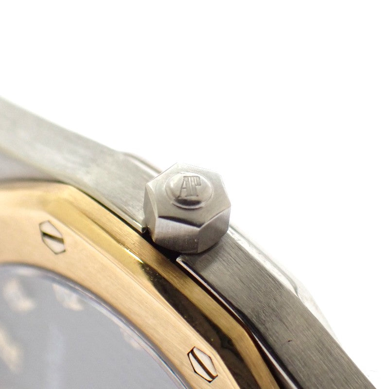 オーデマ・ピゲ AUDEMARS PIGUET レディ ロイヤルオーク 新ロゴ E番 66339SA.OO.0722SA.02 腕時計 ステンレススチール K18イエローゴールド ダイヤモンド ゴールド クオーツ グレー文字盤 レディース【中古】【ABランク】