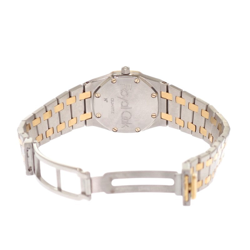 オーデマ・ピゲ AUDEMARS PIGUET レディ ロイヤルオーク 新ロゴ E番 66339SA.OO.0722SA.02 腕時計 ステンレススチール K18イエローゴールド ダイヤモンド ゴールド クオーツ グレー文字盤 レディース【中古】【ABランク】