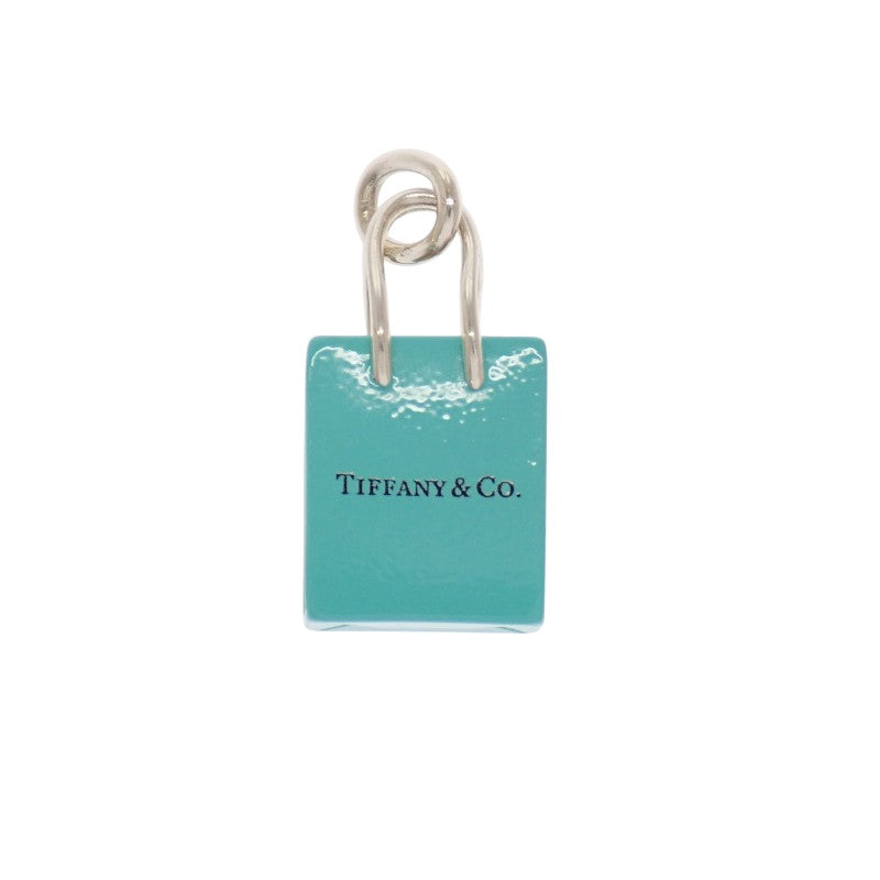 ティファニー TIFFANY&Co. ショッピングバッグチャーム ペンダントトップ シルバー925 レディース【中古】【Aランク】