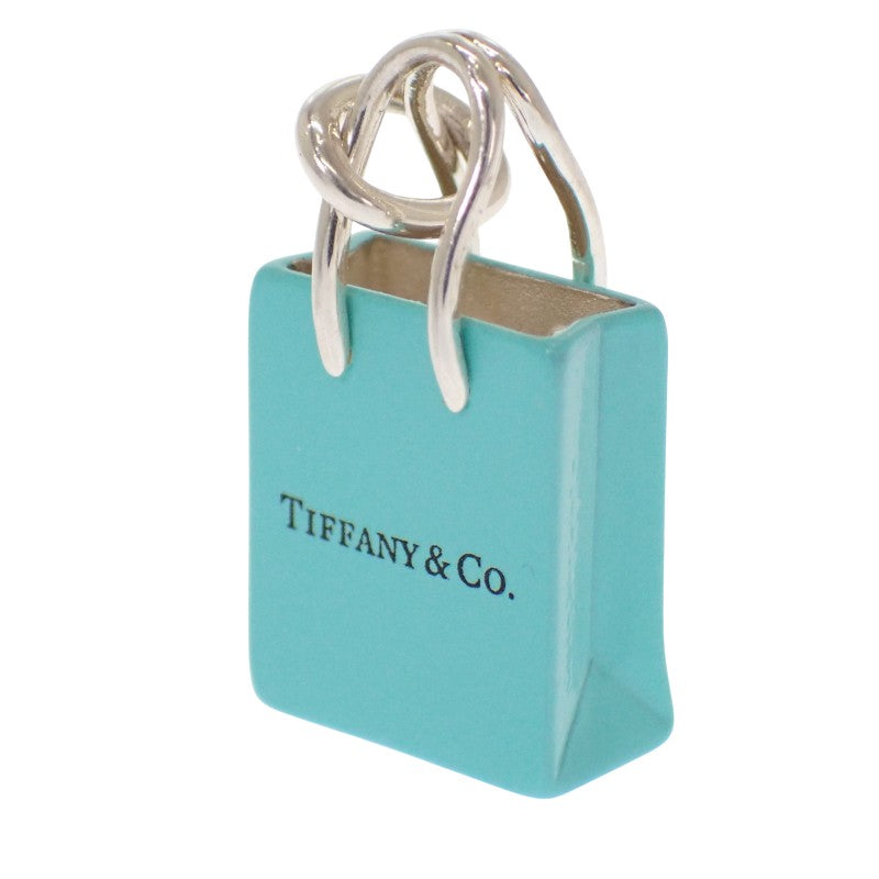 ティファニー TIFFANY&Co. ショッピングバッグチャーム ペンダントトップ シルバー925 レディース【中古】【Aランク】